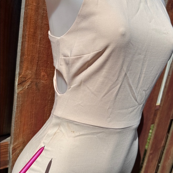 French Connection Peach Sleeveless Dress Size 0 - Picture 5 of 11